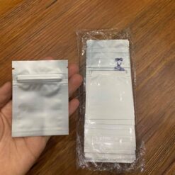 Túi zip 2 mặt bạc kích thước nhỏ dùng cho các dòng sản phẩm linh kiện, phụ kiện