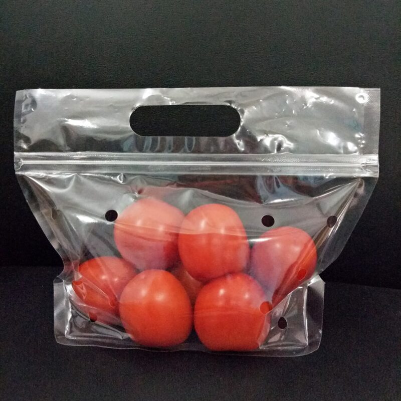 túi zipper có quai xách đựng thực phẩm dẻo dai