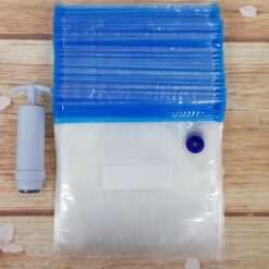 Túi zip chỉ xanh