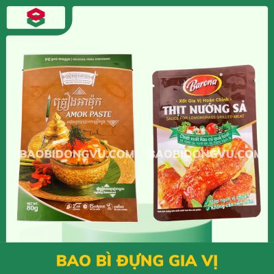 In bao bì gia vị màng ghép