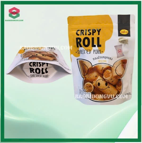 Mẫu túi zip đáy đứng tại Đông Vũ