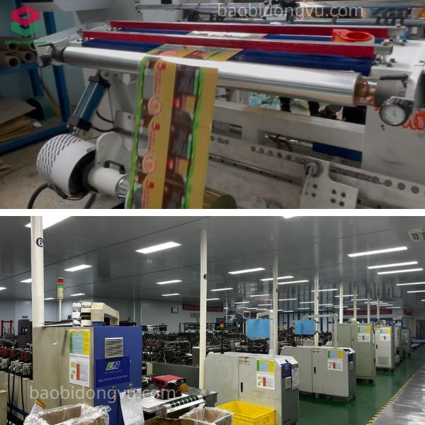 Công nghệ in ống đồng bao bì bánh pía tại Đông Vũ 