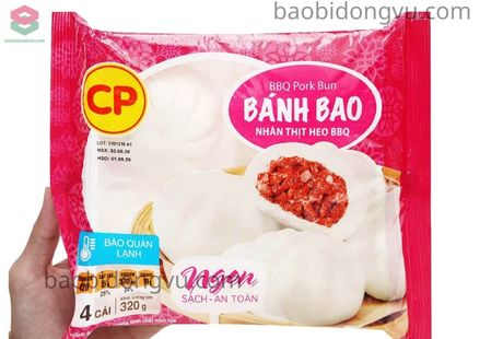 Mẫu bao bì bánh bao đóng gói bánh hàng ngày