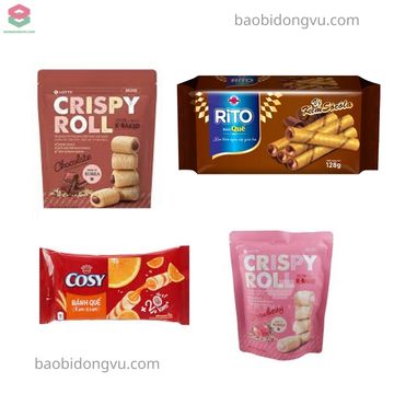 Bao bì bánh quế đa dạng kích thước