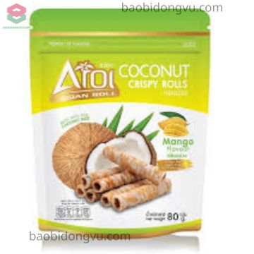 Đóng gói bánh quế bán lẻ tại cửa hàng và siêu thị