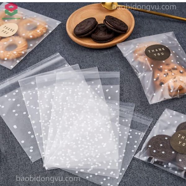 Bao bì bánh quy túi trong suốt