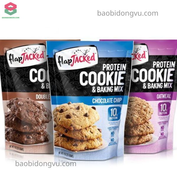 Bao bì bánh quy đa dạng màu sắc