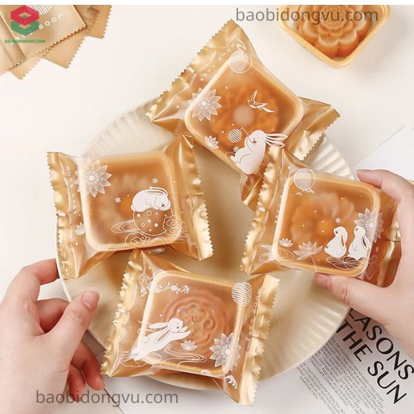 Mẫu bao bì bánh trung thu sang trọng