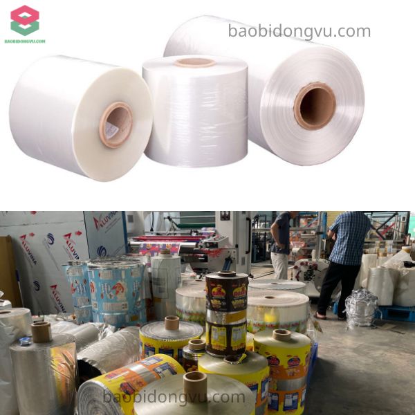 Các loại màng cấu tạo nên bao bì tại xưởng Đông Vũ
