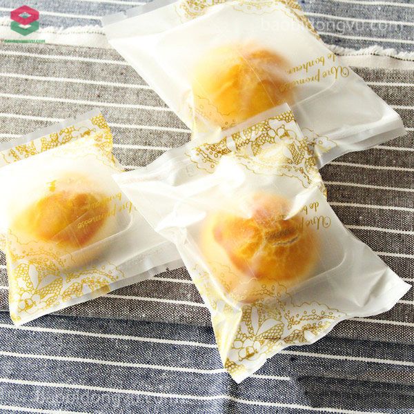 Bao bì bánh trung thu in OPP trong suốt họa tiết tinh tế