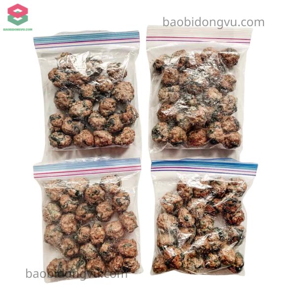 Túi zipper trong suốt