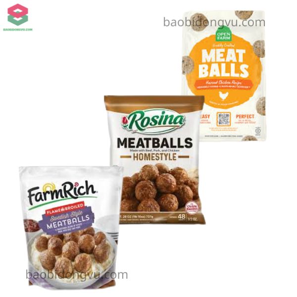 Bao bì bò viên đa dạng kích thước và màu sắc