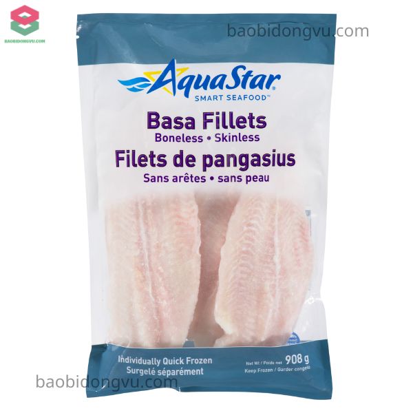 Bao bì cá basa có cửa sổ