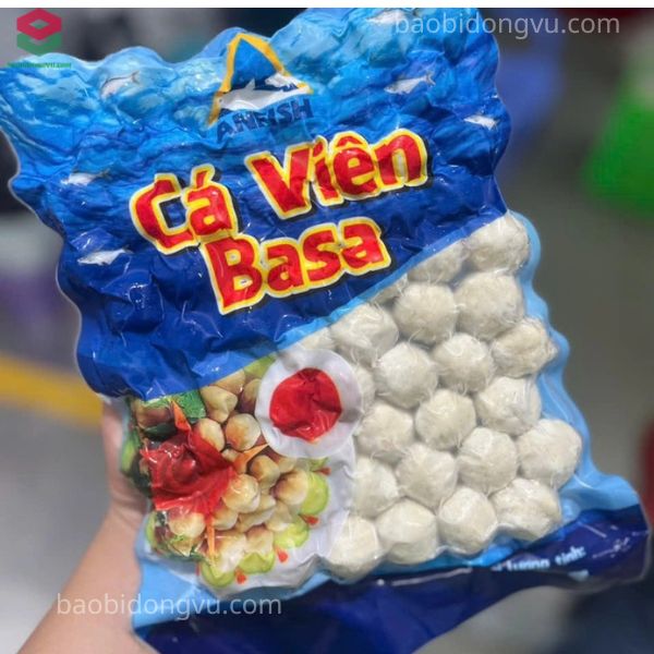 Bao bì cá viên màng ghép hút chân không