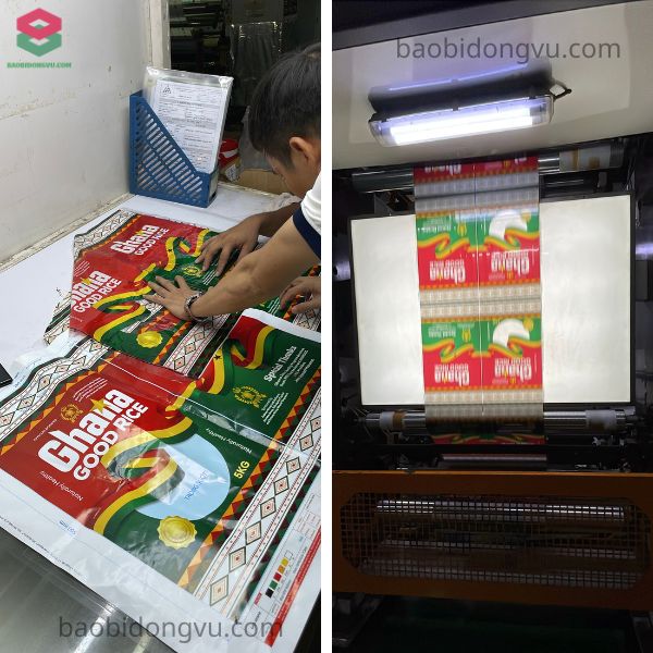 Quy trình duyệt mẫu in và in tại Đông Vũ 