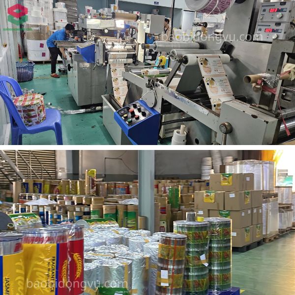 Xưởng sản xuất bao bì cá viên chất lượng cao - Bao Bì Đông Vũ