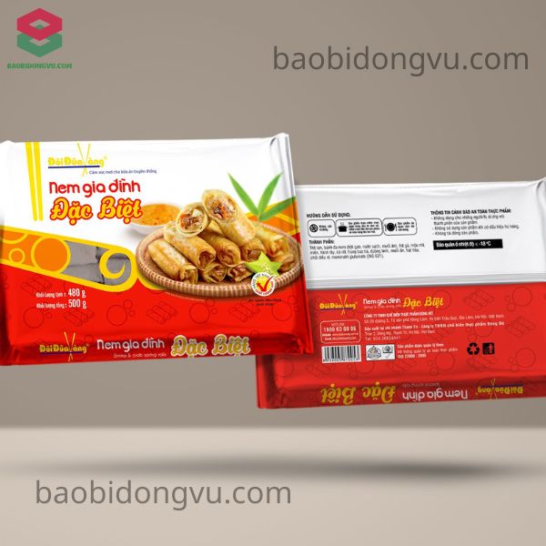 Bao bì chả giò giúp tối ưu cho bán lẻ và trưng bày