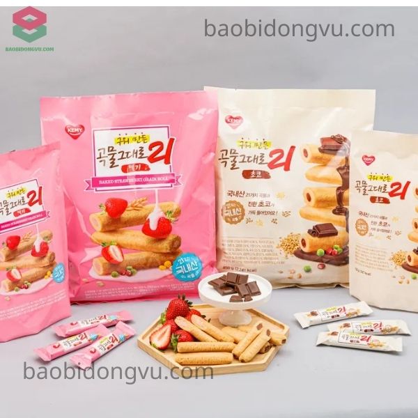 Bao bì bánh quế cho thương hiệu sản xuất số lượng lớn