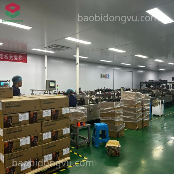 Xưởng sản xuất bao bì chả uy tín - Bao Bì Đông Vũ 