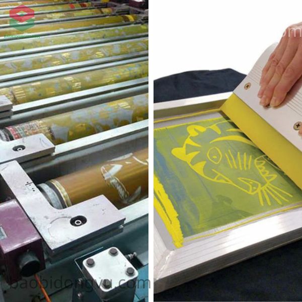 In lụa và in ống đồng