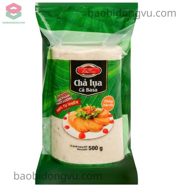 Đóng gói chả lụa, chả cá bán lẻ hằng ngày