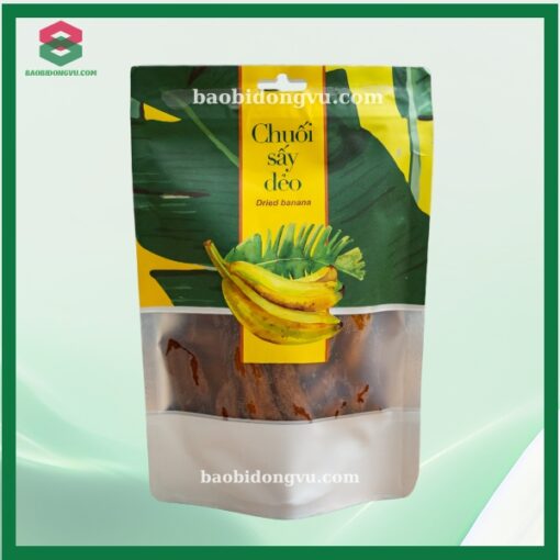 Bao bì chuối sấy in tại Đông Vũ