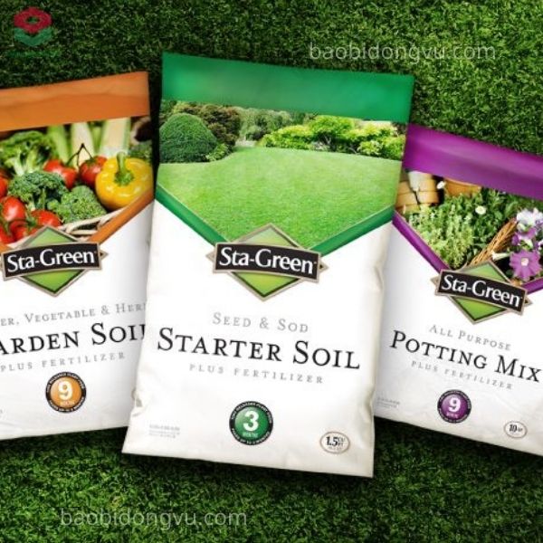 Bao bì cho giá thể trồng rau, hoa và cây cảnh