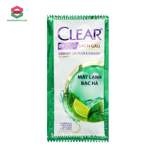 bao bì dầu gội