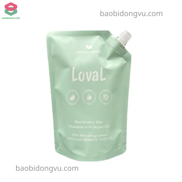 Bao bì dầu gội màng mờ sang trọng, tinh tế