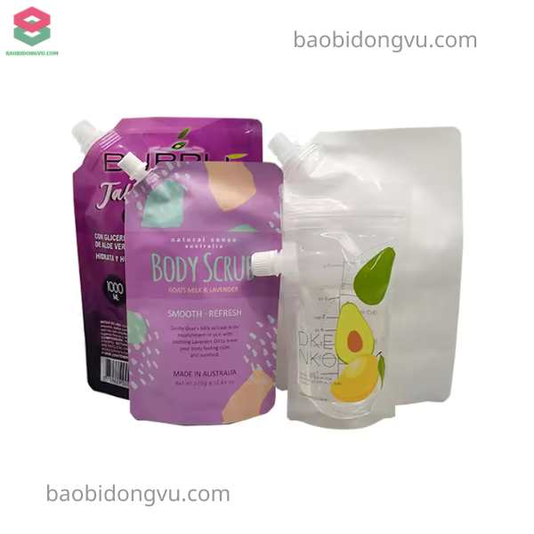 Bao bì dầu gội đa dạng kích thước và màu sắc