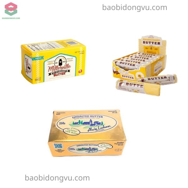 Bao bì đựng bơ đa dạng kích thước