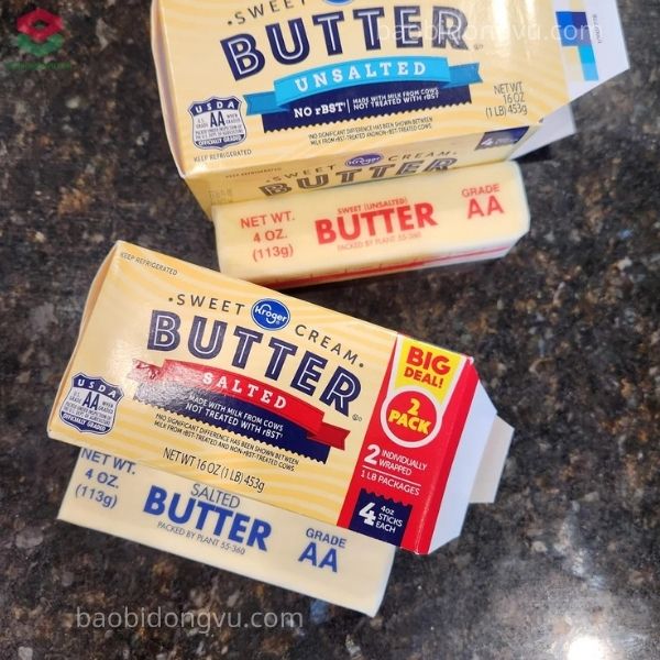 Bao bì cho bơ dùng trong nhà hàng, tiệm bánh