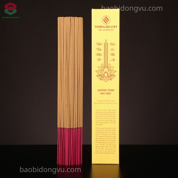 Thông tin in trên bao bì nhang sắc nét