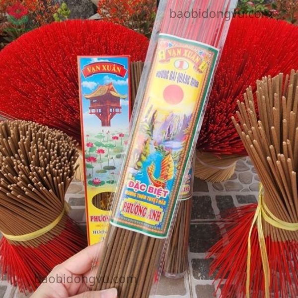 Mẫu bao bì nhang phù hợp cho hộ kinh doanh