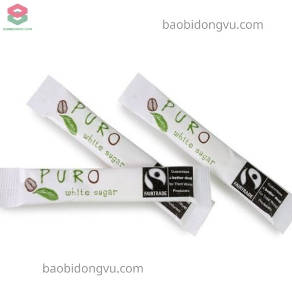 Mẫu bao bì đường que in ấn sắc nét