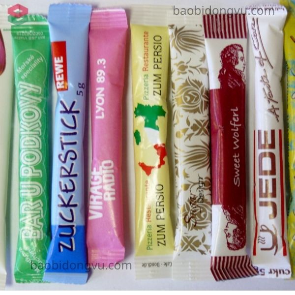 Bao bì đường que đa dạng kích thước