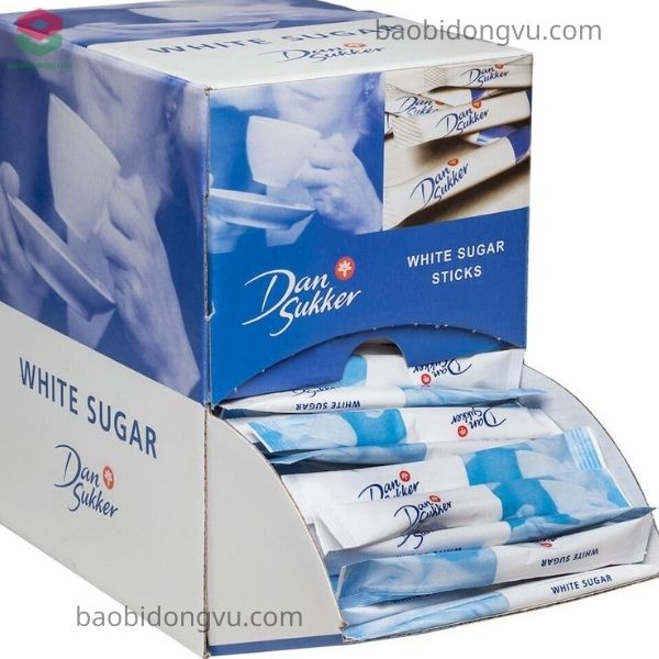 Mẫu bao bì đường que ứng dụng trong sản xuất và phân phối thực phẩm