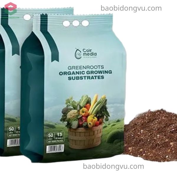 Bao bì giá thể với quai cầm ba ngón gọn nhẹ