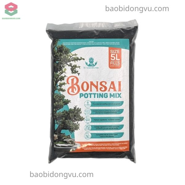 Bao bì giá thể trong suốt kèm nhãn dán