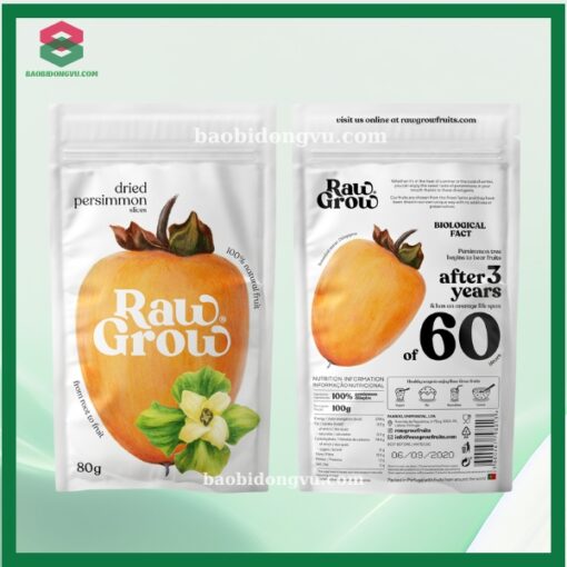 bao bì hồng sấy