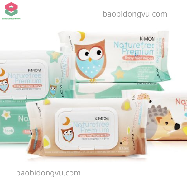 Bao bì khăn ướt đa dạng màu sắc 