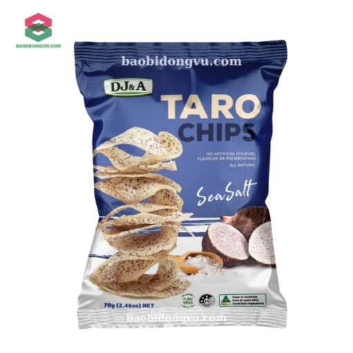 bao bì khoai môn sấy