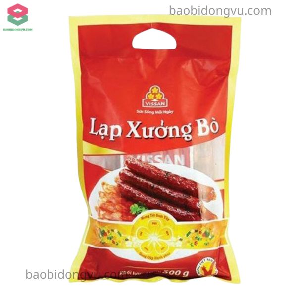Bao bì lạp xưởng màng ghép có tay cầm