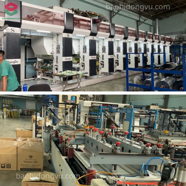 Xưởng in bao bì lạp xưởng chất lượng - Bao Bì Đông Vũ