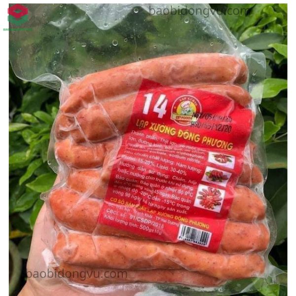 Bao bì lạp xưởng trong suốt