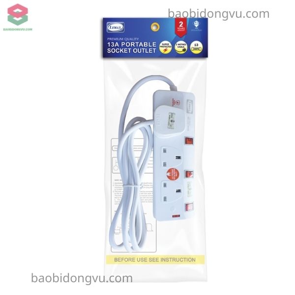 Bao bì ổ cắm có công tắc