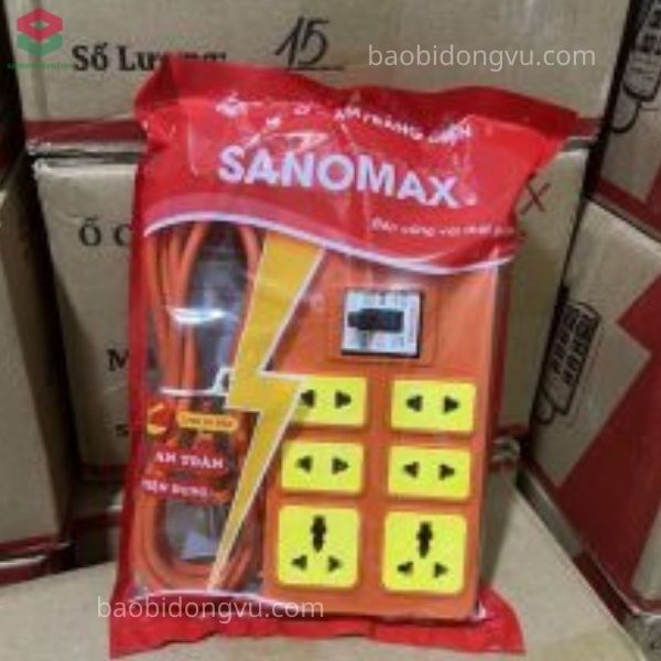 Mẫu bao bì ổ cắm kéo dài