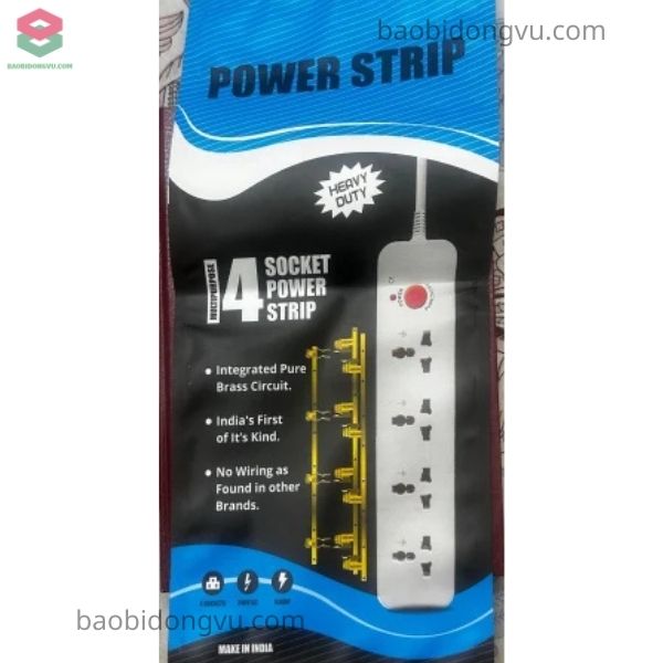 Thiết kế bao bì ổ cắm điện sang trọng