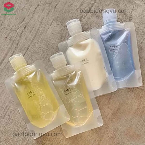 Bao bì sữa tắm trong suốt