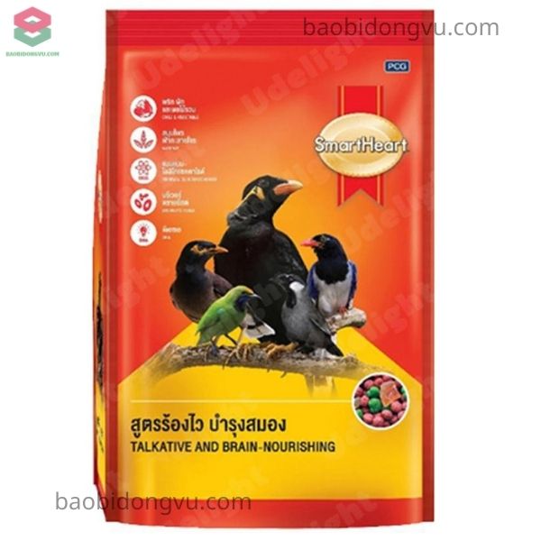 Mẫu bao bì thức ăn cho chim cảnh